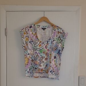 Levi's Cream Fitted Blouse